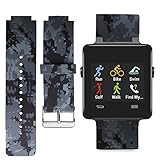 Watchband for Garmin Vivoactive - Comfortable and Cute - Garmin Vivoactive Silicone Replacement Band with Different Colors and Patterns - Personalize Garmin Vivoactive Smartwatch