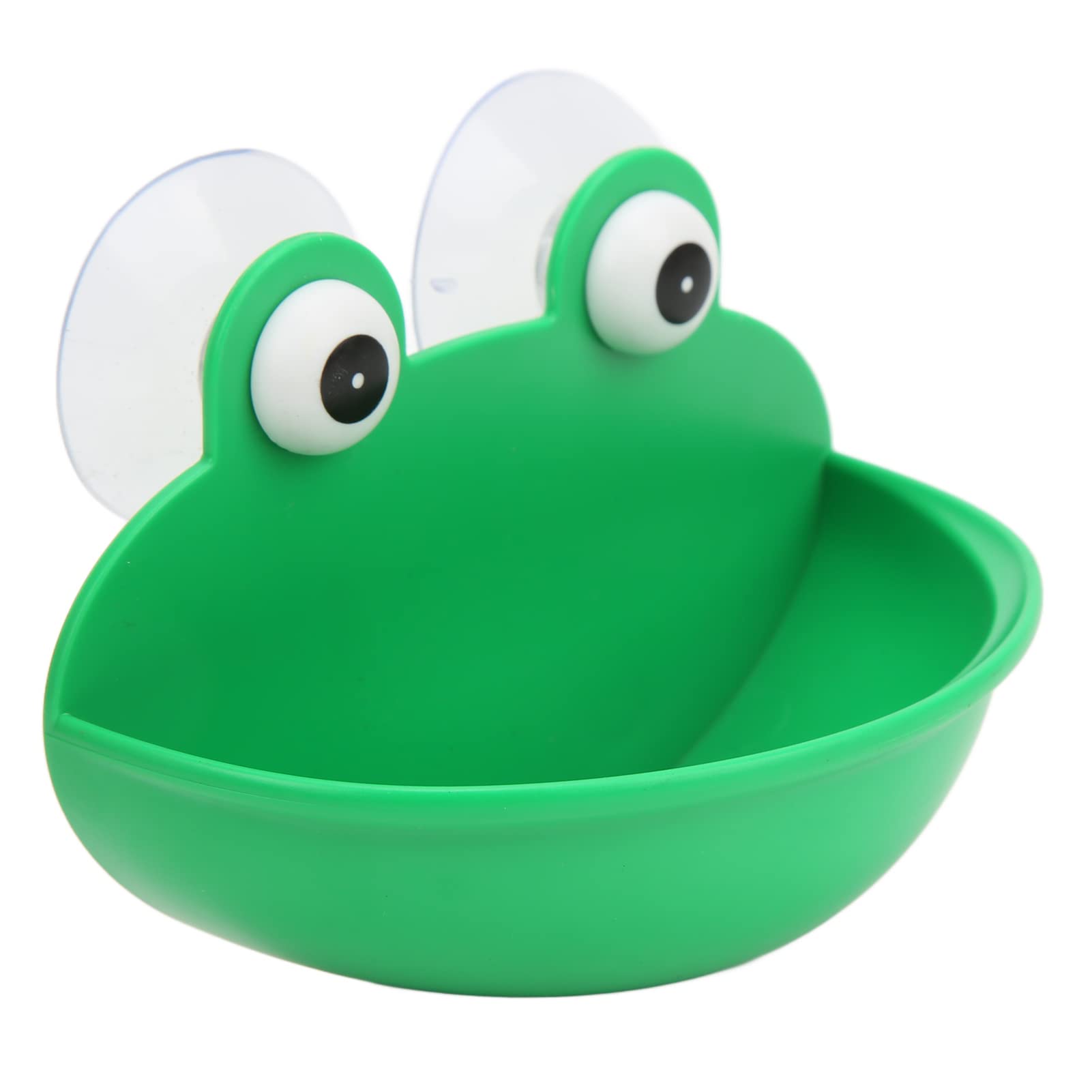 Akozon Aquatic Frog Habitat, Amphibian Plastic Safe Cute Toad Aquarium Wall with Suction Cups for Frogs Toads Geckos Tadpole Fish Tank Decoration Tree Small Animals