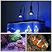 HIGROW LED Aquarium Blue Light Blub, 18W (36W Equivalent) LED Plant Grow Light Bulb with 450-460nm Blue LEDs for Indoor Plants Veg and Aquarium Plants Growing