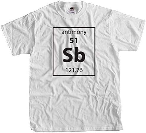 Fast Yeti Tees Adult Antimony-Element t-shirt ST 5XL White