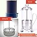 French Press Coffee & Tea maker with Clip-On measuring spoon. Lab Quality Carafe & Stainless Steel. Premium Quality Parts & Craftsmanship! Pays for itself with the Best brew! (34oz / 1000ml, Matte)