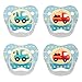 Dr. Brown's Classic Prevent Pacifier, 12m+, Explore Blue, 4 Count