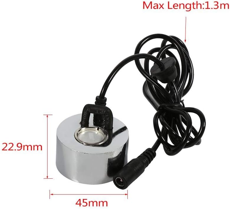 Liineparalle 24V Ultrasonic Mist Maker Fogger Water Fountain Pond Fog Machine Atomizer Atomizer Air Humidifier with Adapter (US Plug): Home & Kitchen