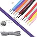 27-Pack Replacement Drawstrings for Sweatpants Shorts Hoodies with Flexible Threader - RoomDiary Colorful Universal Drawstrings for Jackets Swim Trunks Shoe Laces Tote Bags 47