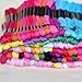 Embroidery Floss & Embroidery Thread kit- Cross Stitch Threads - Friendship Bracelets Floss - Crafts Floss -100% Long-Staple Cotton-100 skeins Per Pack and Free Set of 12 Pcs Organizer Floss Bobbins