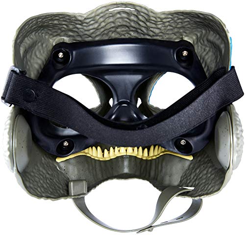 Sure! The shorter, humanized title could be: "Blue Dinosaur Mask". - Image 4