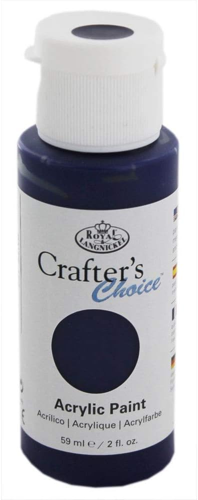 Royal & Langnickel Acrylic Paint - 59ml PRUSSIANS BLUE PAINT, 59 ml (Pack of 1)