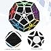 D-FantiX 2x2 Megaminx Cube Carbon Fiber Megaminx Speed Cube Dodecahedron Puzzle Toy