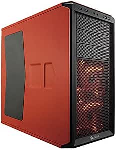 Corsair Graphite Series 230T Orange with Window Compact Mid-Tower Computer Case