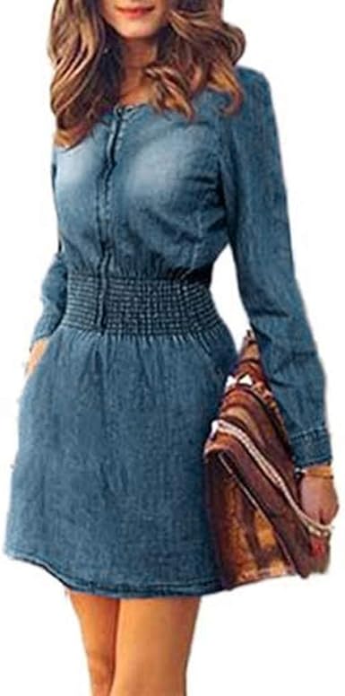 vestidos vaqueros para fiestas