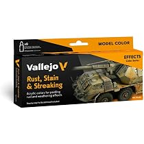 Amazon.com: Vallejo - Model Color Effects Rust, Stains & Streaking ...