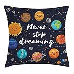 518XuGN2sUL. SS150 Ambesonne-Saying-Throw-Pillow-Cushion-Cover-Outer-Space-Planets-Star-Cluster-Solar-System-Moon-Comets-Sun-Cosmos-Illustration-Decorative-Square-Accent-Pillow-Case-28-X-28-Navy-Orange