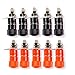 DCFun Insulated Terminal Binding Post Power Speaker Amplifier Banana Plug Jack Socket - 5 Pair