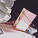 Women Cute Transparent Clear See Through Box Clutch Acrylic Evening Handbag Cross-Body Purse Bag (Pink)