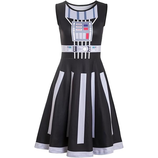 Amazon.com: STAR WARS R2-D2 Women's Costume Dress | Sci-Fi Cosplay Sleeveless Droid Dress for Halloween & Themed Parties : Clothing, Shoes & Jewelry Amazon.com: STAR WARS R2-D2 Women's Costume Dress | Sci-Fi Cosplay Sleeveless Droid Dress for Halloween & Themed Parties : Clothing, Shoes & Jewelry