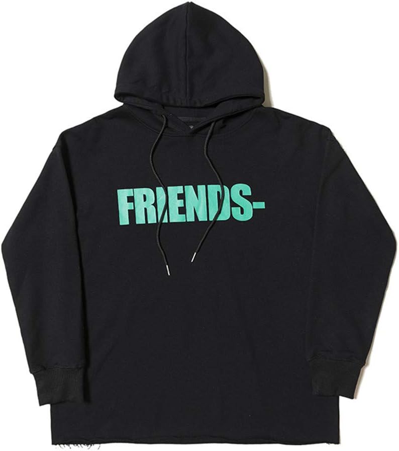 Gayo Vlone FRIENS Hooded Letter V Sweater Men Women Couple Long-Sleeved Shirt