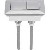 Gadpiparty Toilet Tank Flush Button Dual Flush Toilet Push Button Made of Abs Simple Sturdy Use