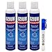 Ozium Air Sanitizer Spray - Glycolized Air Freshener Reduces Airborne Bacteria Eliminates Smoke & Malodors 8oz Spray Air Freshener, Original (3 Pack) Hand Sanitizer Included