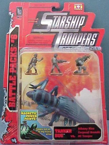 Starship Troopers Battle Packs #6 Tanker Bug vs Johnny Rico Corporal Bronski MI Trooper