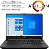 Newest HP 14" HD WLED Backlit High Performance Business Laptop, AMD Athlon Silver 3050U up to 3.2GHz, 4GB DDR4, 128GB…