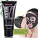 Black Mask, Purifying Peel Off Mask, Charcoal Peel Off Mask, Blackhead Remover Facial Masks Black Mud Acne Treatment Oil Control