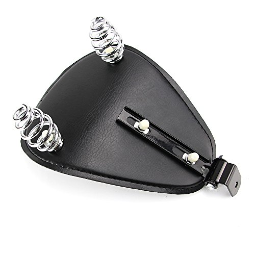 image for Oumurs Leather Motorcycle Driver Solo Seat 3