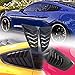 Side Window Louvers Fit for Ford Mustang 2015 2016 2017 2018 2019 2020 2021 2022 2023 Windshield Sun Shade Cover Matte Black - Pair