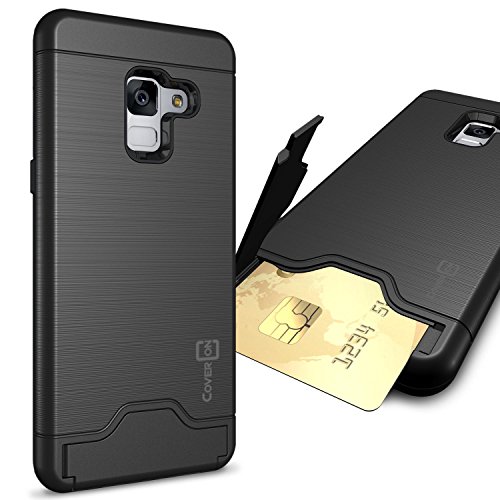 Galaxy a8 2018 case, coveron securecard series protecti…
