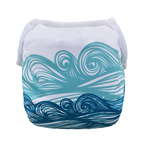 Babygoal Baby Neutral Swim Diaper, Reusable Adjustable Washable Swim