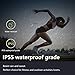 Bone Conduction Headphones Bluetooth Wireless Titanium HiFi Stereo with Mic for Running Driving Cycling IP55 Waterproof Open Ear Sports Headsets for iphone Android other Bluetooth Devices Sky Grey