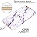 iPhone 6s Case, White Marble Creative Design, BAISRKE Slim Flexible Soft Silicone Bumper Shockproof Gel TPU Rubber Glossy Skin Cover Case for Apple iPhone 6 4.7 inch (2016) - Black