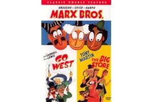 Classic Double Feature Groucho-Chico-Harpo Marx Bros. Go West The Big Store