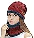 HINDAWI Womens Slouchy Beanie Winter Hat Knit Warm Snow Ski Skull Cap