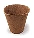 Br BRILLANTE Plant Starter Peat Pots - 30 Pack of 3 Inch Pots for Your Garden, Greenhouse or Nursery - Ideal for Organic Seed Planting & Gardening