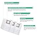 Think Crucial Replacement Bags, Fits Vacmaster 5-6 Gallon Wet & Dry Vacs, Compatible with Part # VDBS (6 pack)