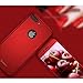 iPhone 7 Plus Case,Rebex & Ipaky All-Around Protective Case [ [Anti-Scratch] Dual Layer Hard Cover with Tempered Glass Screen Protector for iPhone 7 Plus (Red)