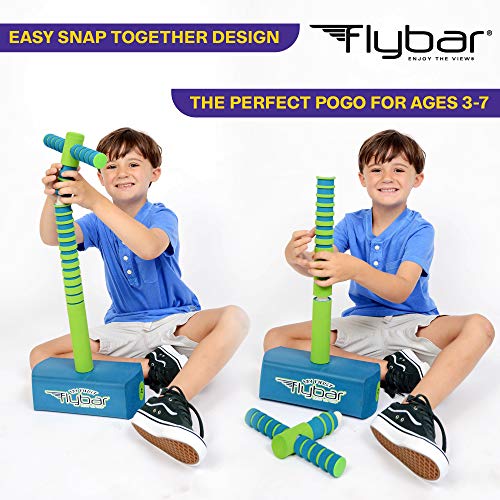 image for Flybar My First Foam Jump and Squeak Pogo Stick- Safe Pogo Stick for K
