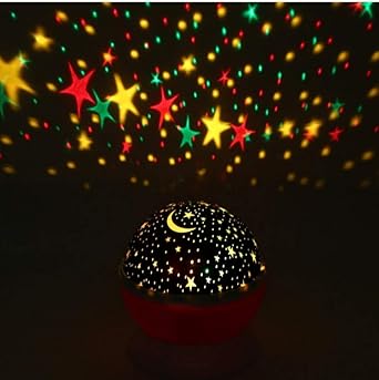 Proyector Estrellas，Lámpara de NocheLuz brillante de la noche de ...