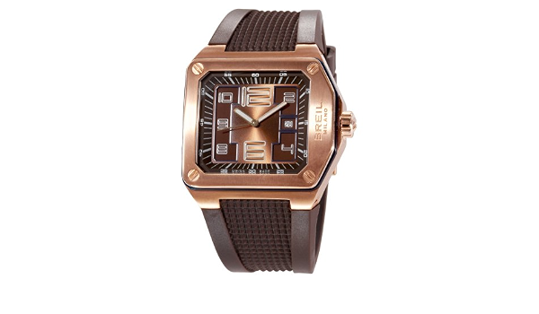 Amazon.com: Breil Milano de los hombres bw0388 Logo Reloj de Brown Dial  analógico : Ropa, Zapatos y Joyería