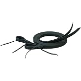 Weaver Leather Trail Gear Split Reins, Black, 5/8" x 7'