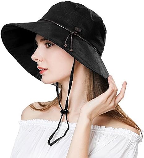 big black sun hat