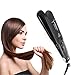 SUNTRIC Steam Flat Iron Hair Straightener Ceramic Vapor Heater Professional Hair Styler