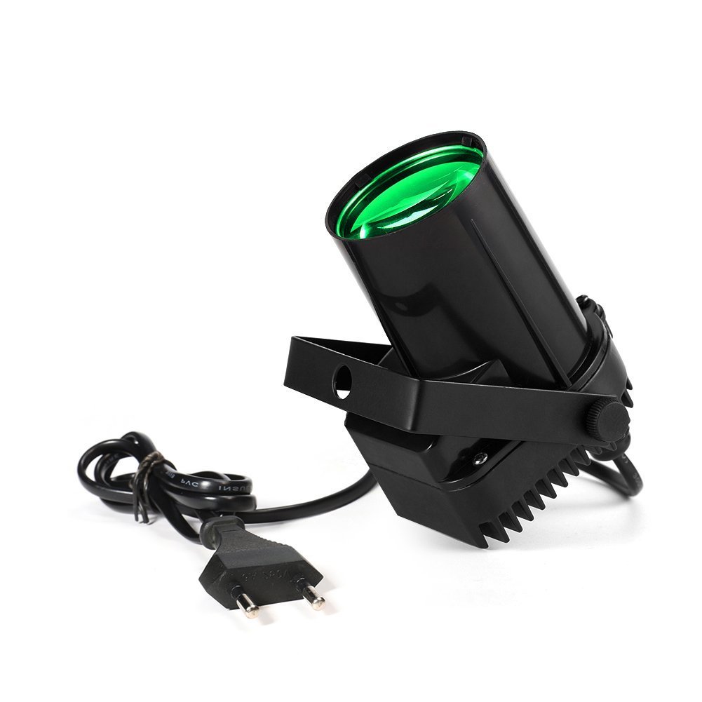 XINBAN 3W LED Bühnenbeleuchtung Scheinwerfer Wand-Strahlen Effekt LED Beleuchtung Licht Lampe (Grün)