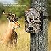 WOSPORTS Trail Camera, 2018 Upgraded 1080P 12MP Hunting Game Camera, Wildlife Camera with Upgraded 850nm IR LEDs Night Vision 65ft, 2.4''LCD IP54 for Home Security Wildlife Monitoring/Hunting