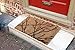 Entryways Winter Berries Handmade, Hand-Stenciled, All-Natural Coconut Fiber Coir Doormat, 18” X 30” X .75”