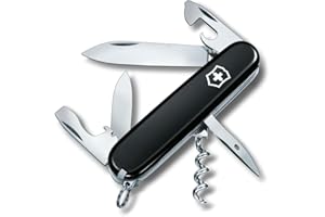 Victorinox Swiss Army Spartan Pocket Knife (Black), One Size