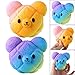 Highpot Jumbo Squishies Galaxy Bear Kawaii Squishy Slow Rising Cream Scented Stress Relief Toy for Kids/Adults (Blue)