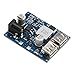 12v to 5v Converter USB, DROK Voltage Buck Regulator DC 9-36V 36v 24v 12 v 9v to DC 5 V 5A Power Supply Module Volt Stepdown Transformer Board with Dual USB Output Port for Mobile Phone Android etc