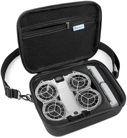 Amazon.com: YAJOJO Carrying Case for DJI Neo 2, Small PU Hard