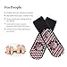 Unisex Self Heating Magnetic Health Care Socks Comfortable Breathable Massage Warm Foot Socks 2 Pair Blackthumb 4